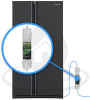 Filtre WSF-100 pour frigo - Filtre à eau WSF-100 d'origine Samsung Magic  Water Filter